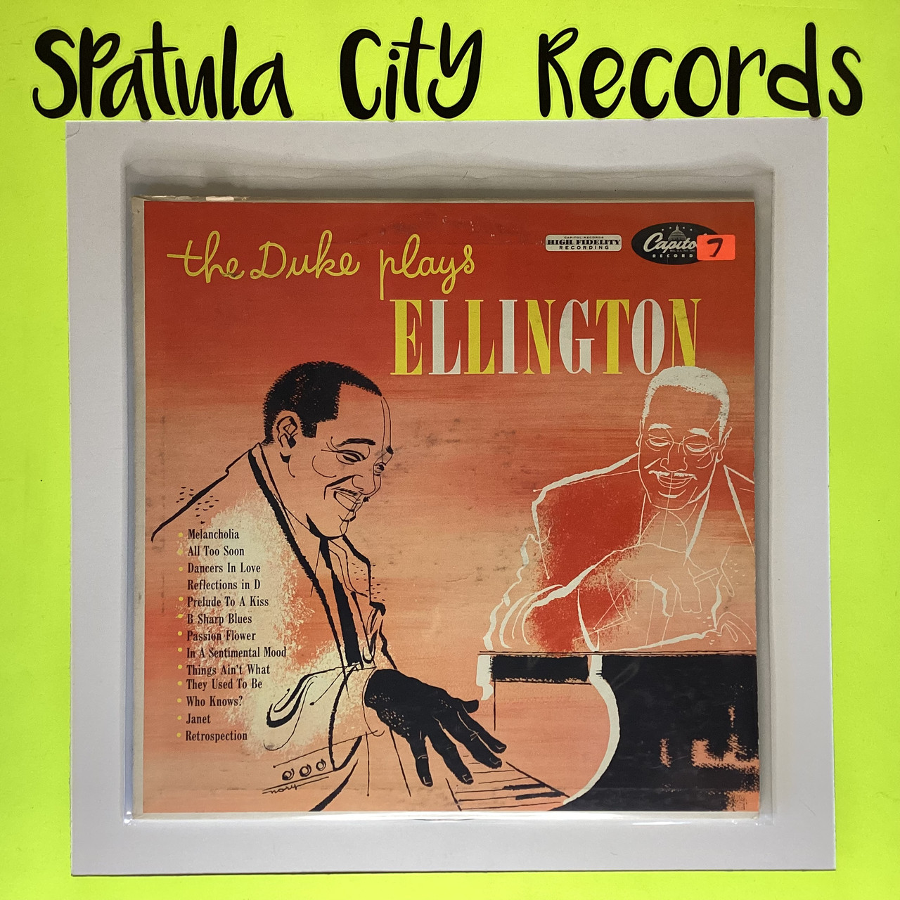 Duke Ellington - The Duke plays Ellington  - vinyl record album LP