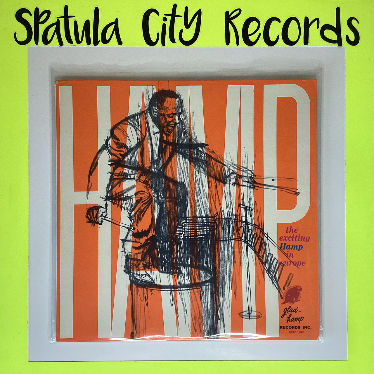 Lionel Hampton – The Exciting Hamp In Europe - MONO - vinyl record album LP