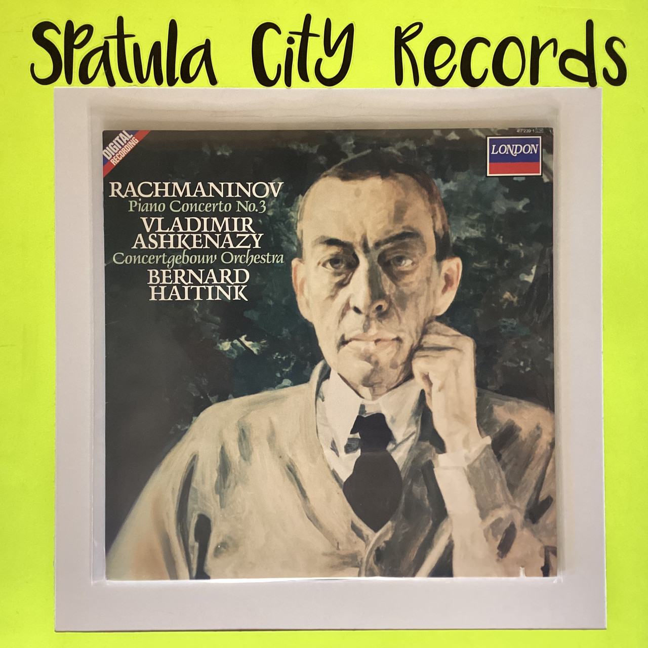 Rachmaninov, Vladimir Ashkenazy, Concertgebouw Orchestra, Bernard Haitink – Piano Concerto No. 3 - vinyl record album LP