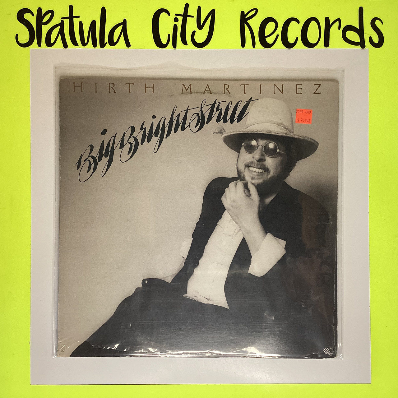 Hirth Martinez - Big Bright Street - SEALED - vinyl record LP