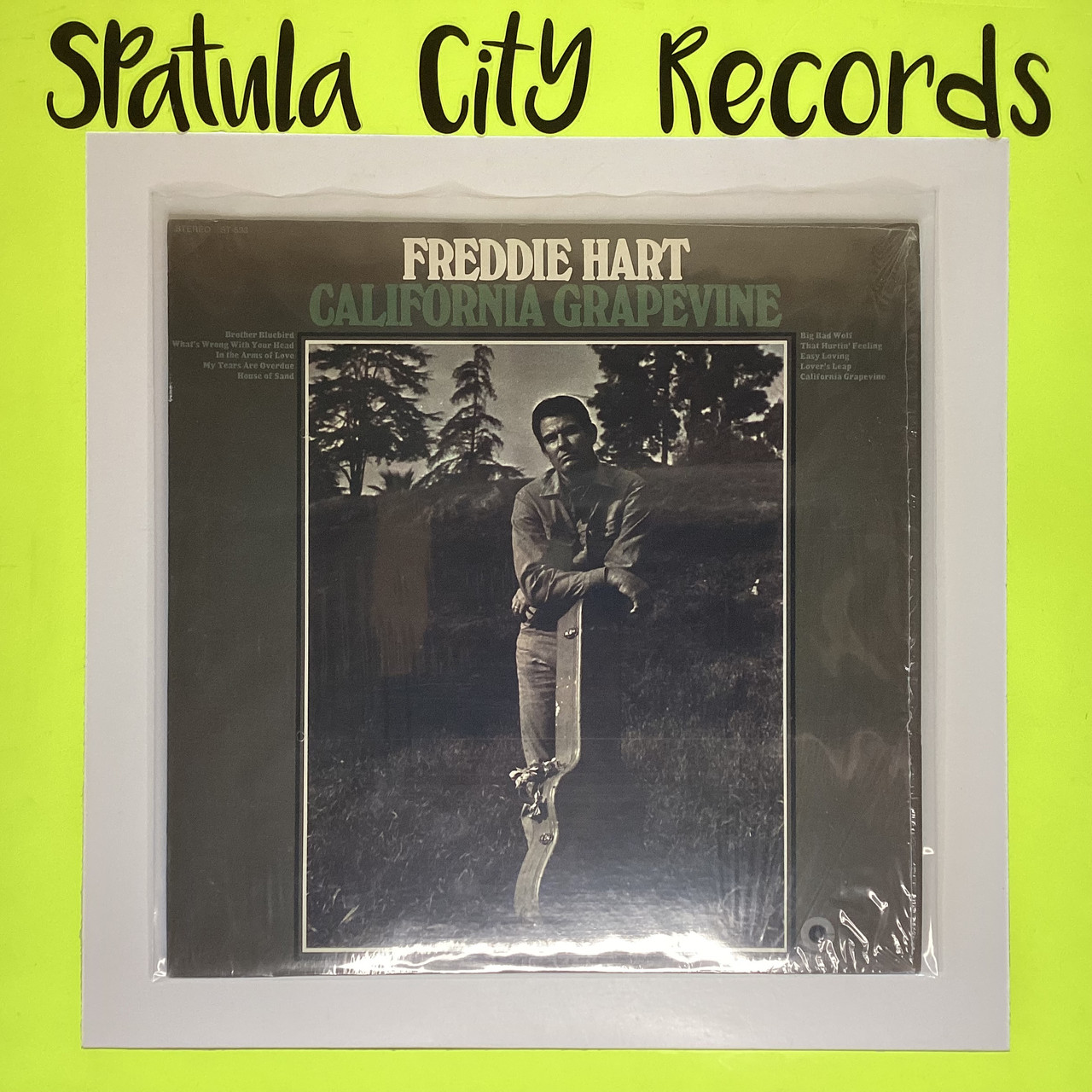 Freddie Hart - California Grapevine - vinyl record LP