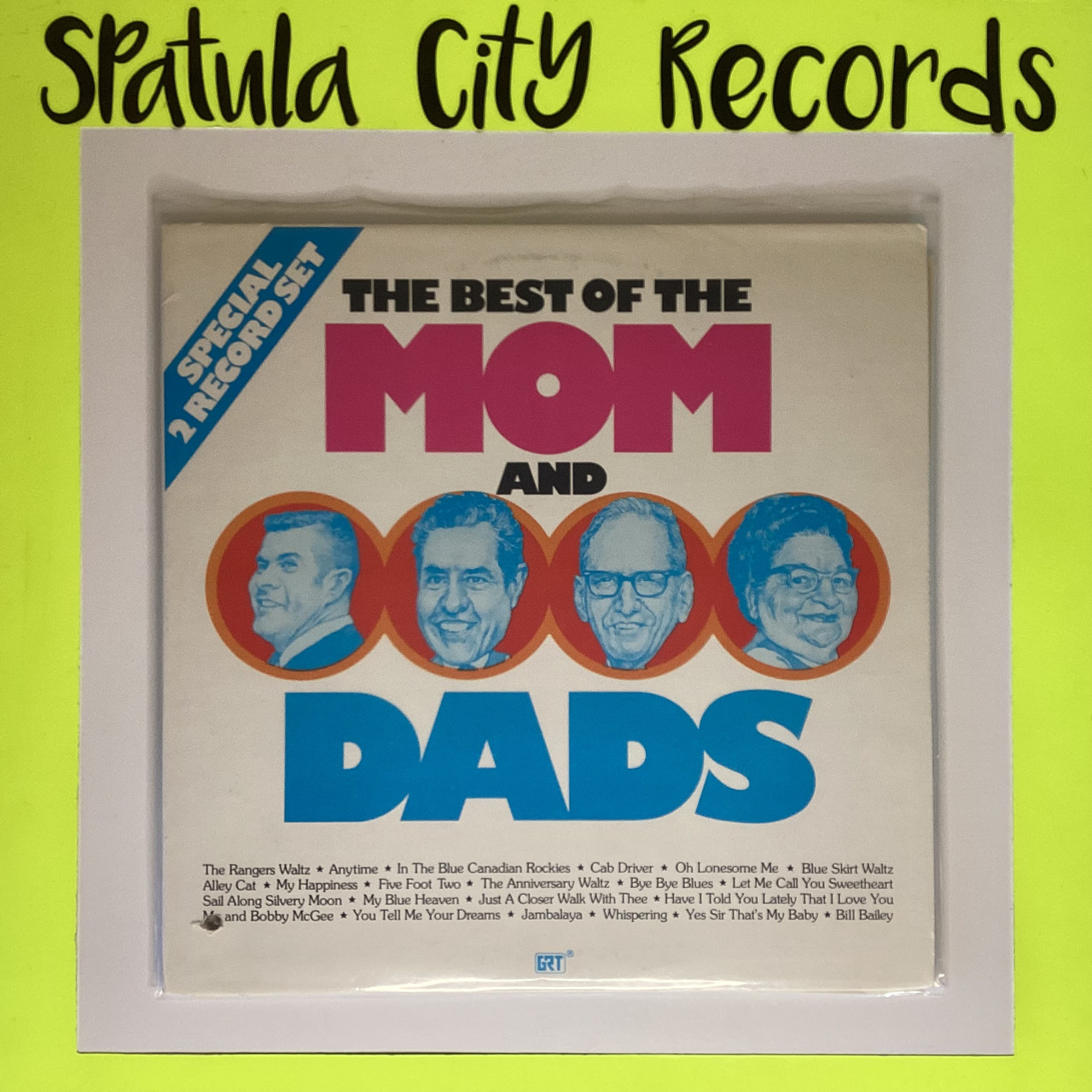 The Mom And Dads - The Best Of The Mom And Dads - double vinyl record LP