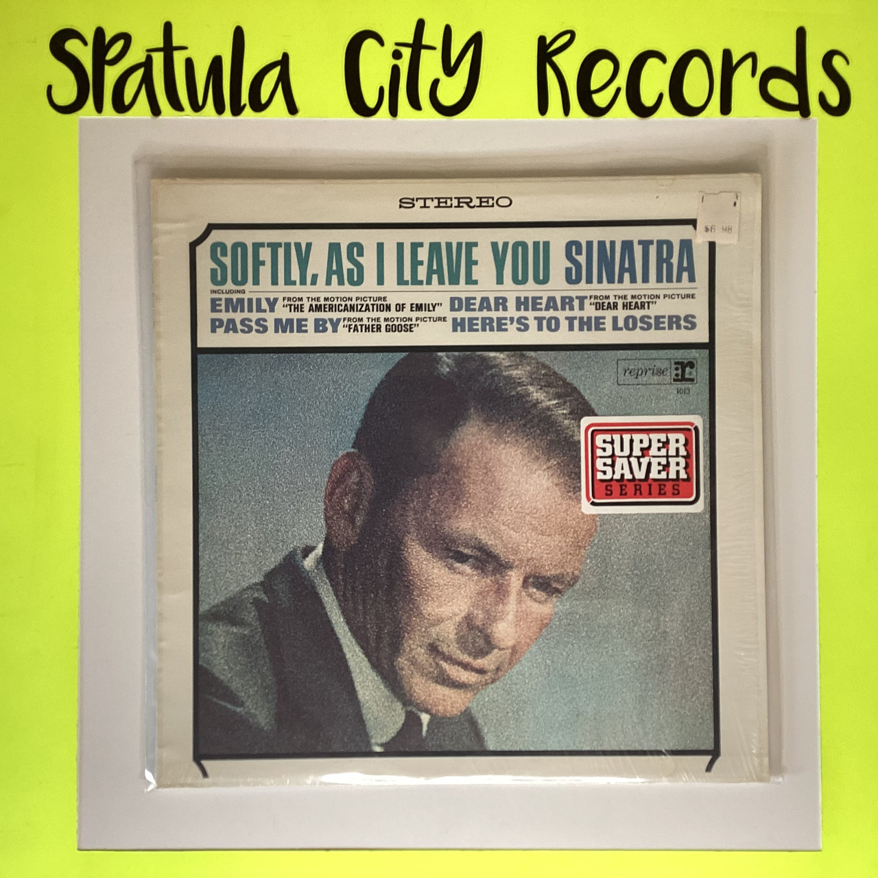 Frank Sinatra -Softly As I Leave You  - vinyl record album LP