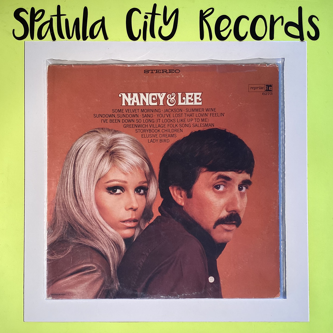 Nancy Sinatra and Lee Hazlewood -  Nancy and Lee  - Vinyl Record Album LP