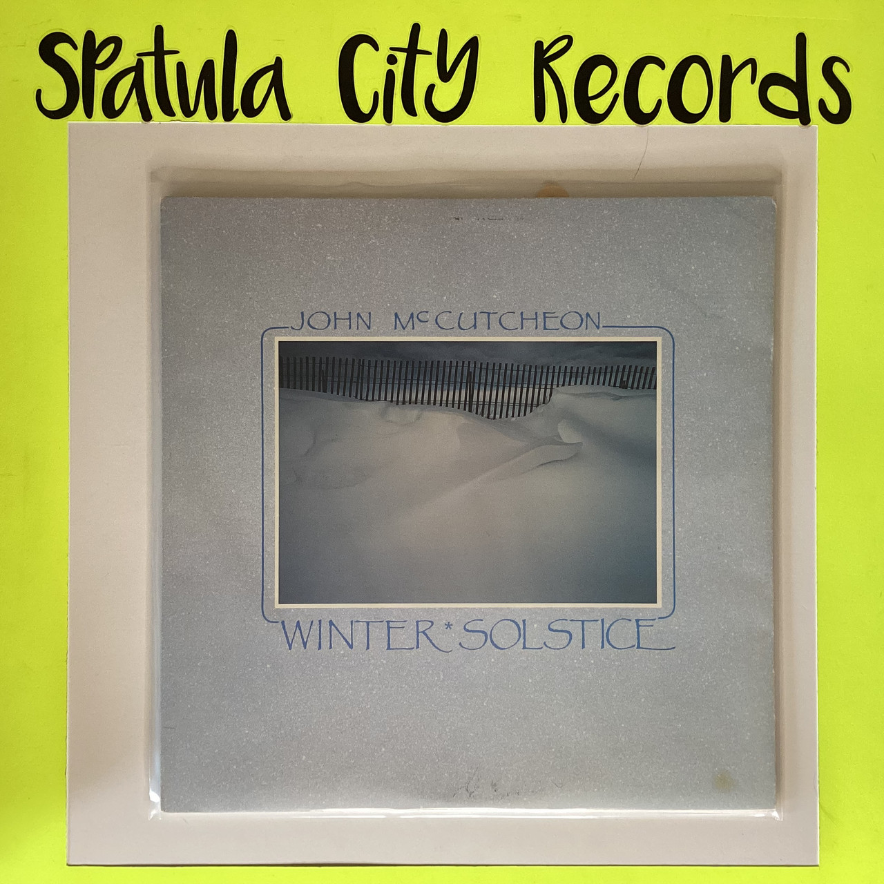 John McCutcheon - Winter Solstice  - vinyl record LP