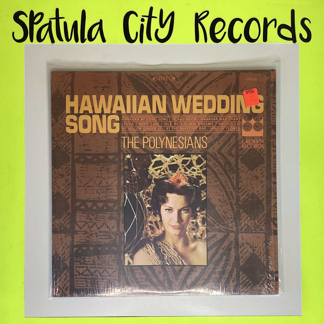 The Polynesians - Hawaiian Wedding Song - vinyl record LP