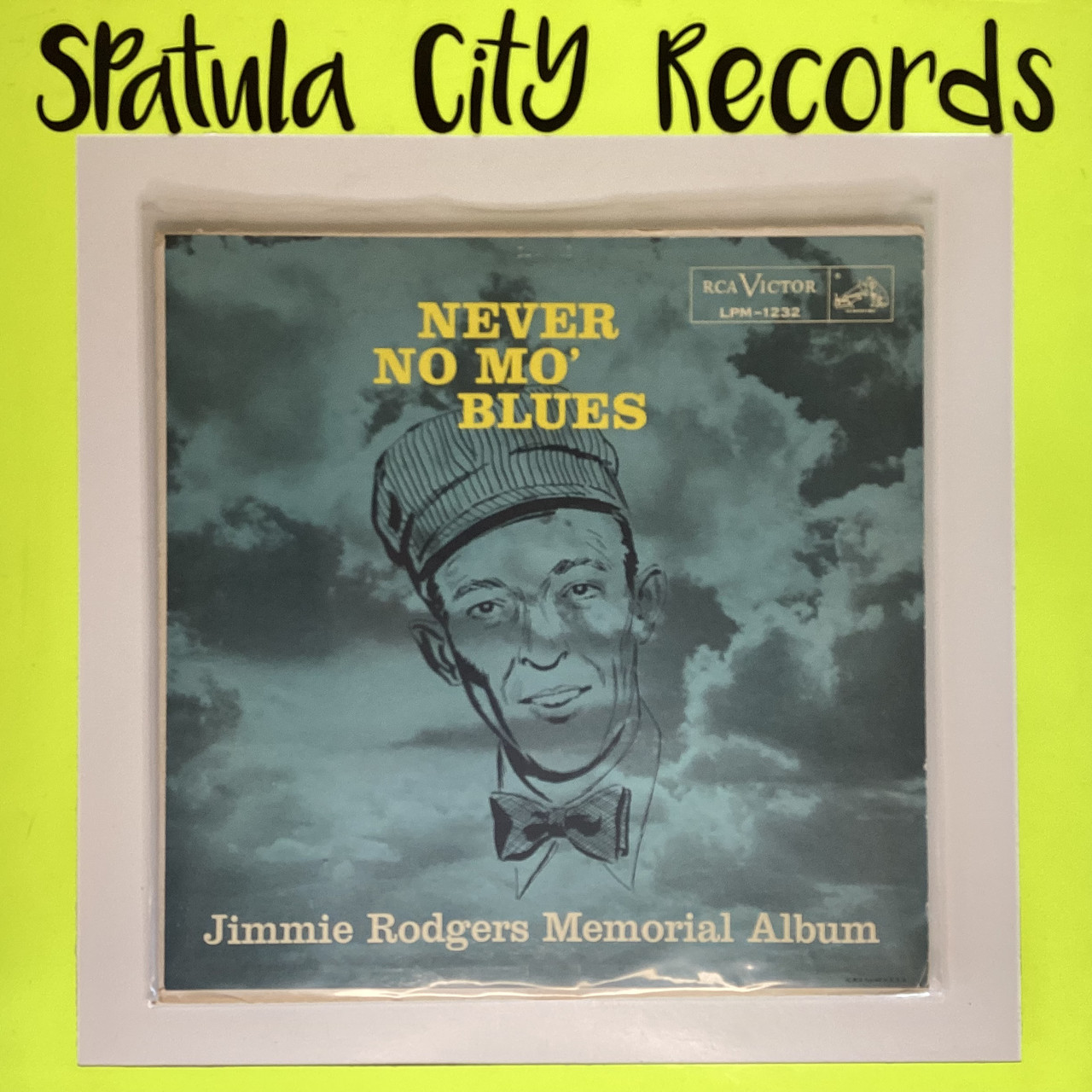 Jimmie Rodgers – Never No Mo' Blues - MONO - vinyl record LP