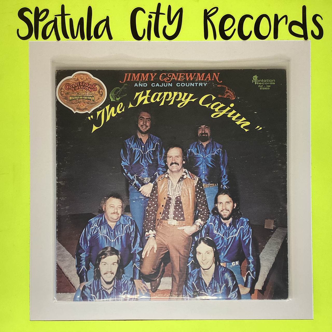 Jimmy C. Newman And Cajun Country - The Happy Cajun - vinyl record album LP