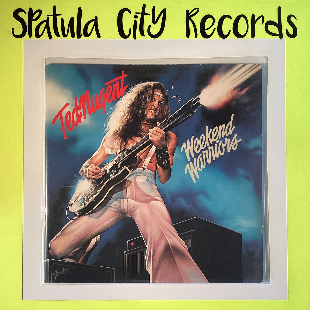 Ted Nugent - Weekend Warriors - vinyl record  album LP