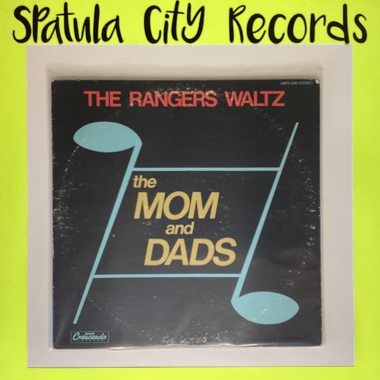 The Moms and Dads - Rangers Waltz - vinyl record LP