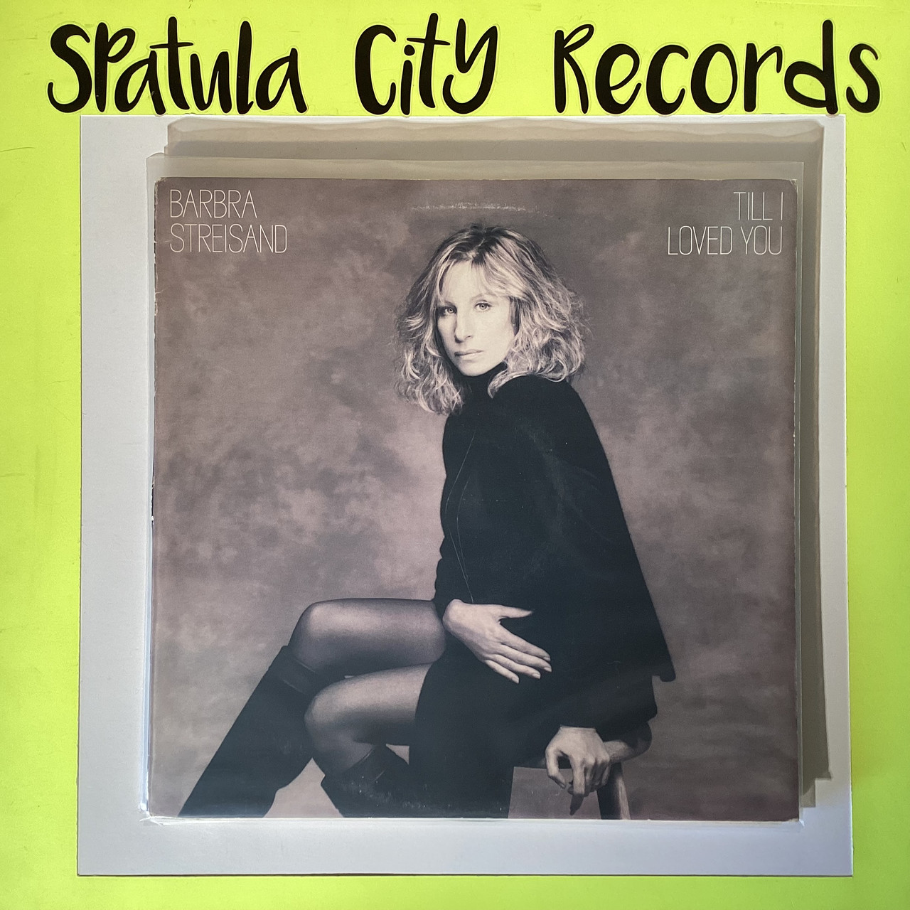 Barbra Streisand - Till I Loved You - vinyl record album LP