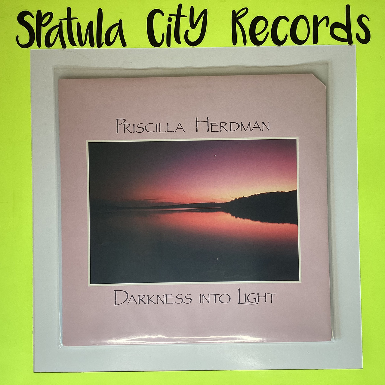 Priscilla Herdman - Darkness Into Light - vinyl record LP