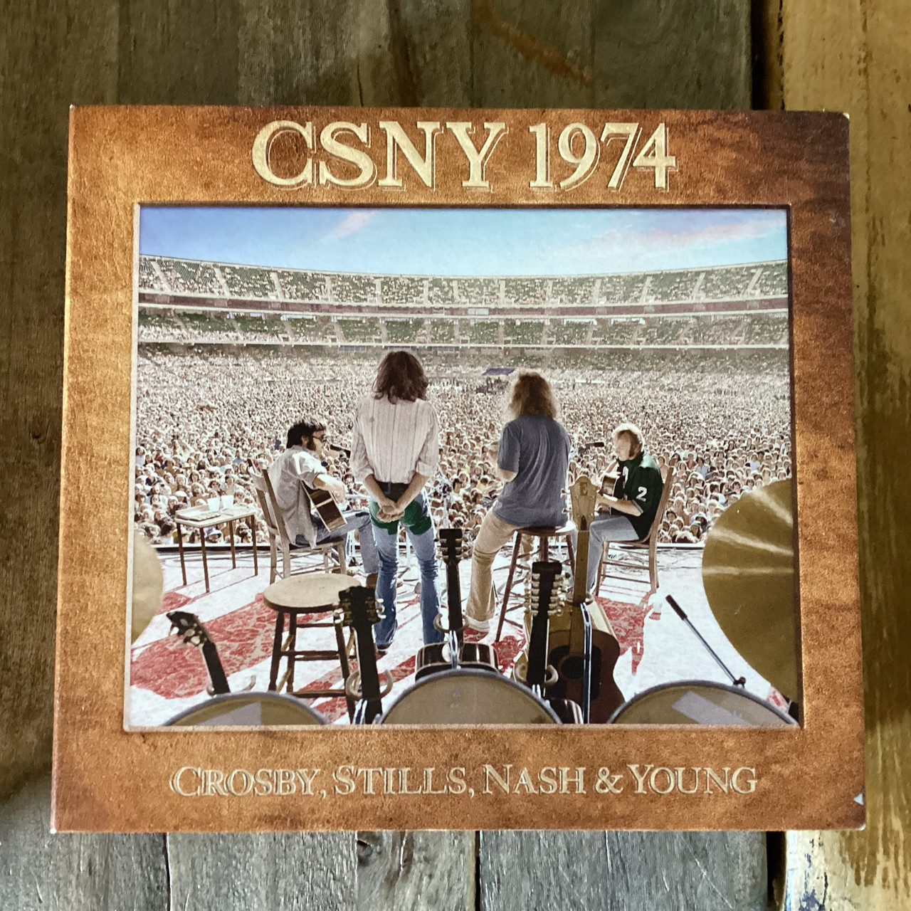 CD COMPACT DISC - Crosby, Stills, Nash & Young - CSNY 1974 - TRIPLE COMPACT DISC