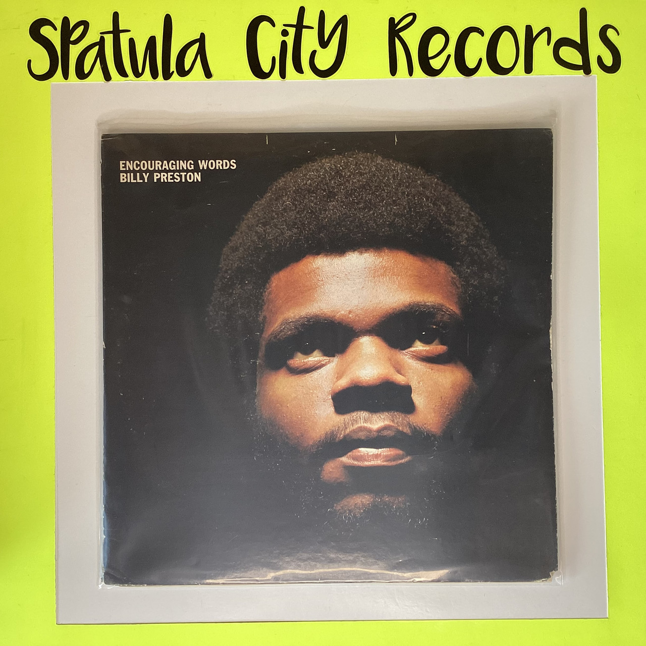 Billy Preston - Encouraging Words - vinyl record LP