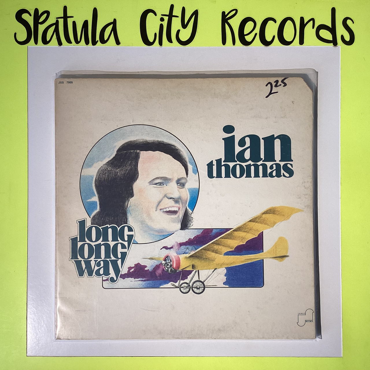 Ian Thomas - Long Long Way - vinyl record LP