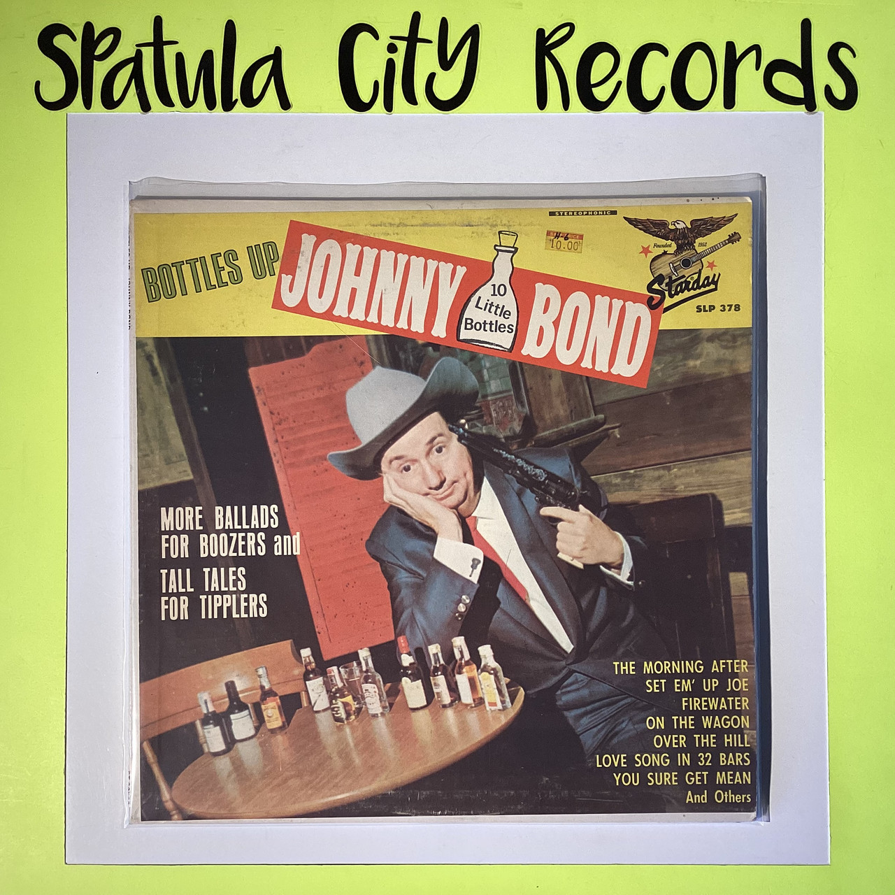 Johnny Bond - Bottles Up - vinyl record LP