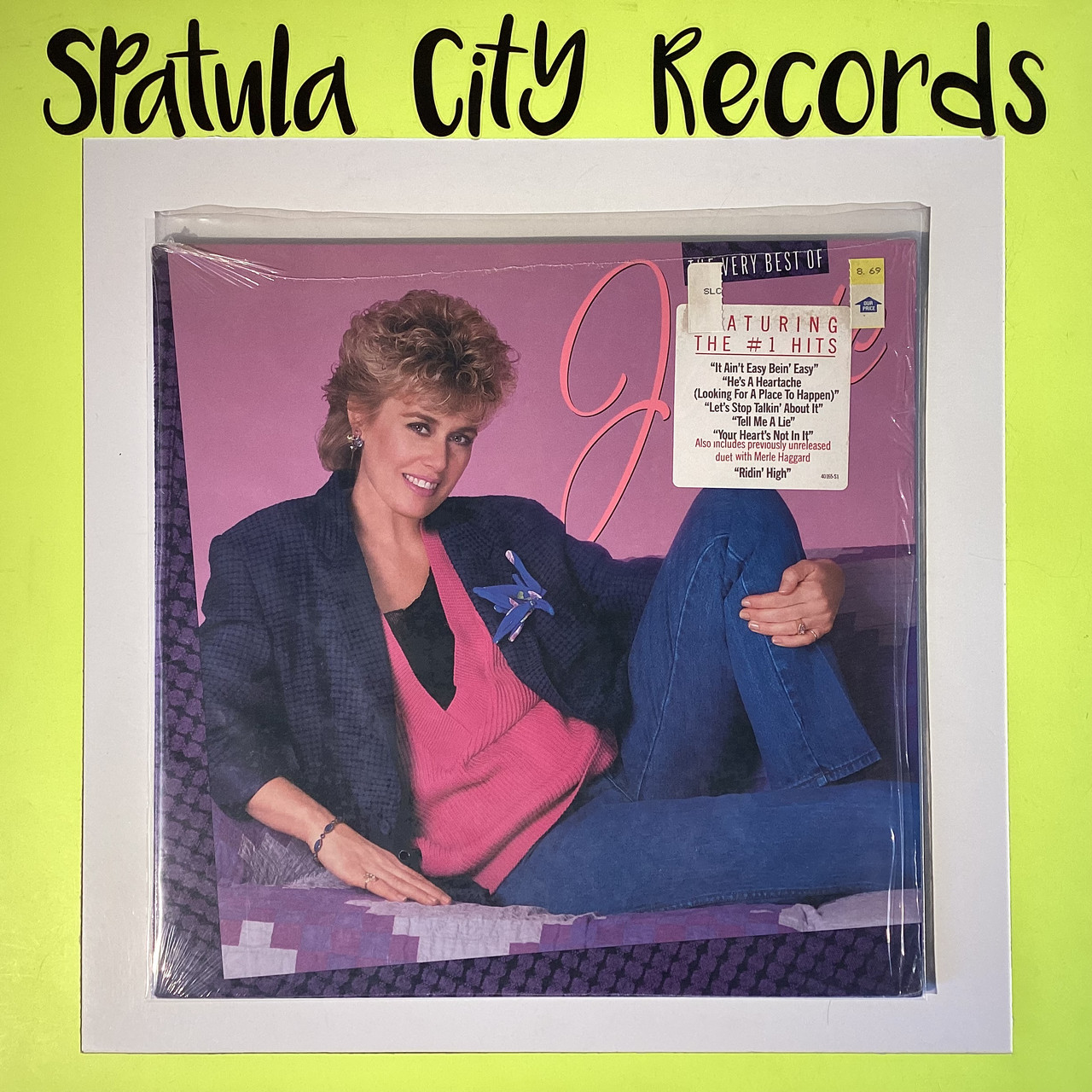 Janie Fricke - The Very Best Of Janie - vinyl record LP