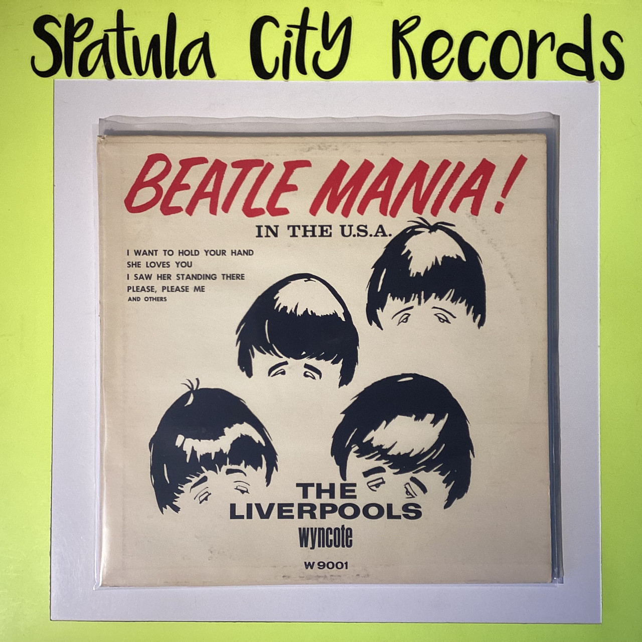 The Liverpools – Beatle Mania! In The USA - MONO - vinyl record LP