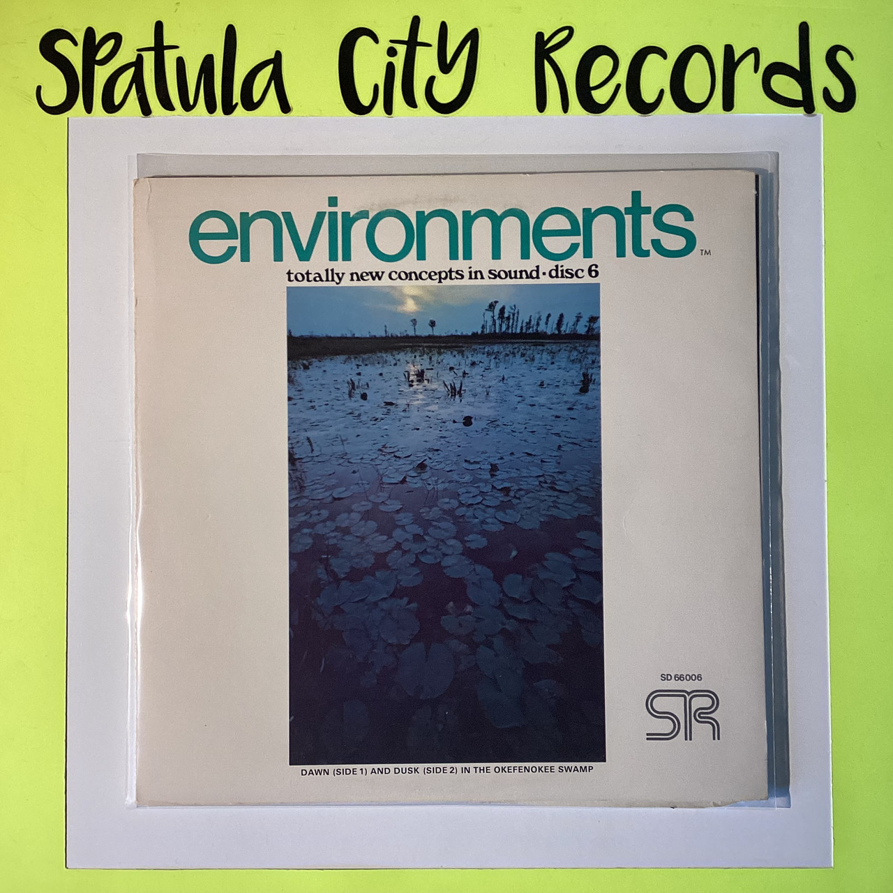 Environments (Totally New Concepts In Sound - Disc 6) - compilation - vinyl record album LP