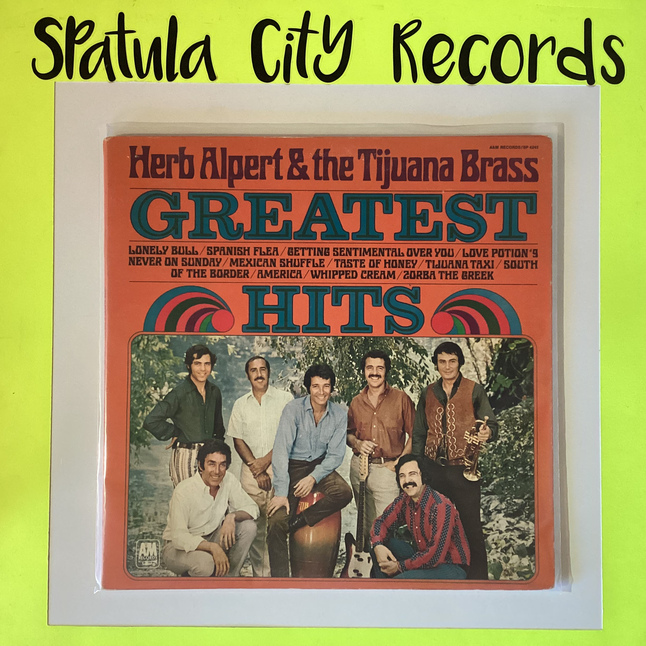 Herb Alpert and the Tijuana Brass - Greatest Hits - vinyl record