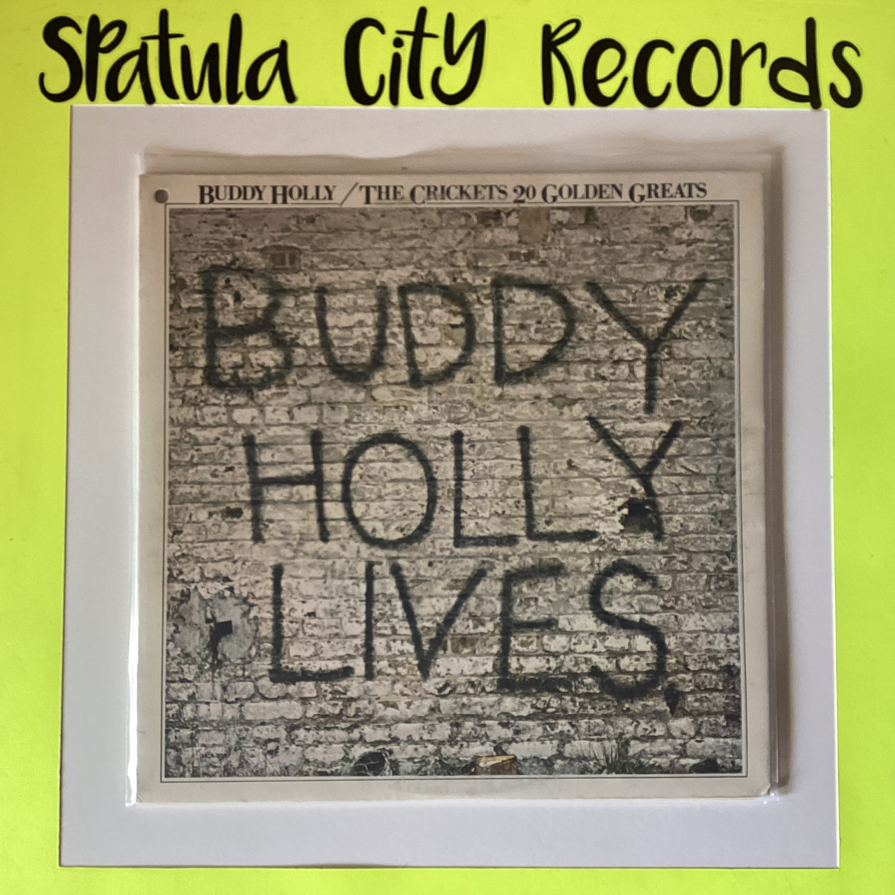 Buddy Holly / The Crickets - 20 Golden Greats - Vinyl record album LP