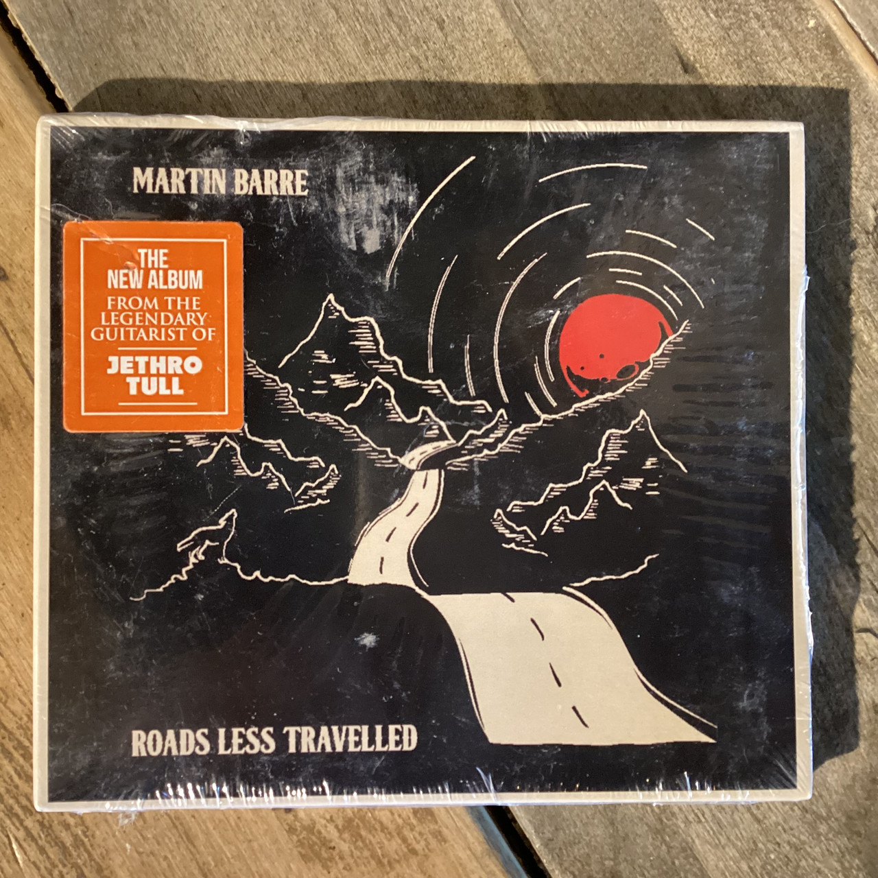 CD COMPACT DISC - Martin Barre - Roads Less Travelled - SEALED - COMPACT DISC