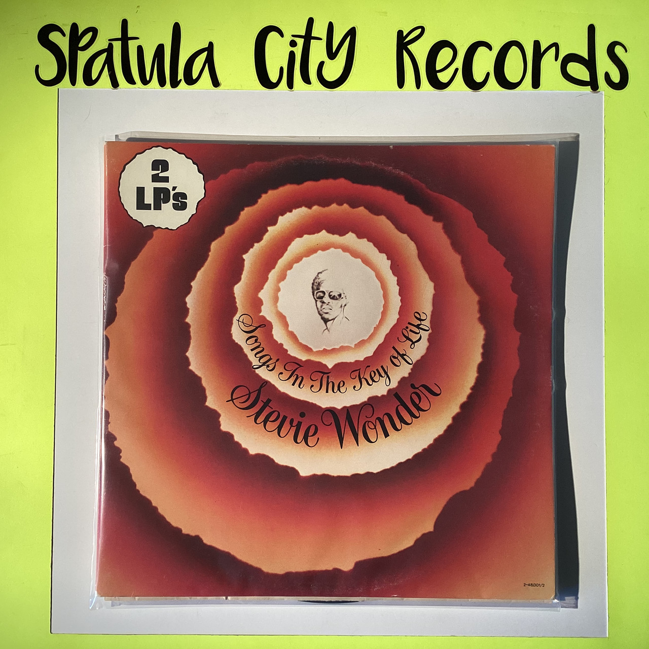 Stevie Wonder - Songs in the Key of Life - SPAIN IMPORT -  Double Vinyl record album LP