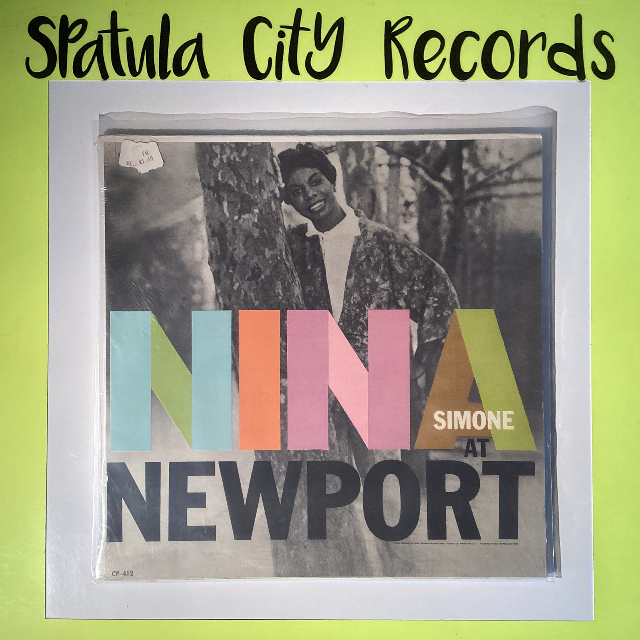 Nina Simone - Nina at Newport - MONO - vinyl record album LP