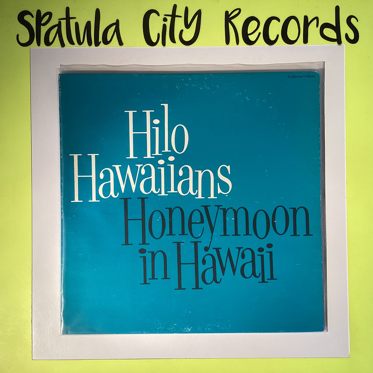 Hilo Hawaiians - Honeymoon In Hawaii - vinyl record album LP
