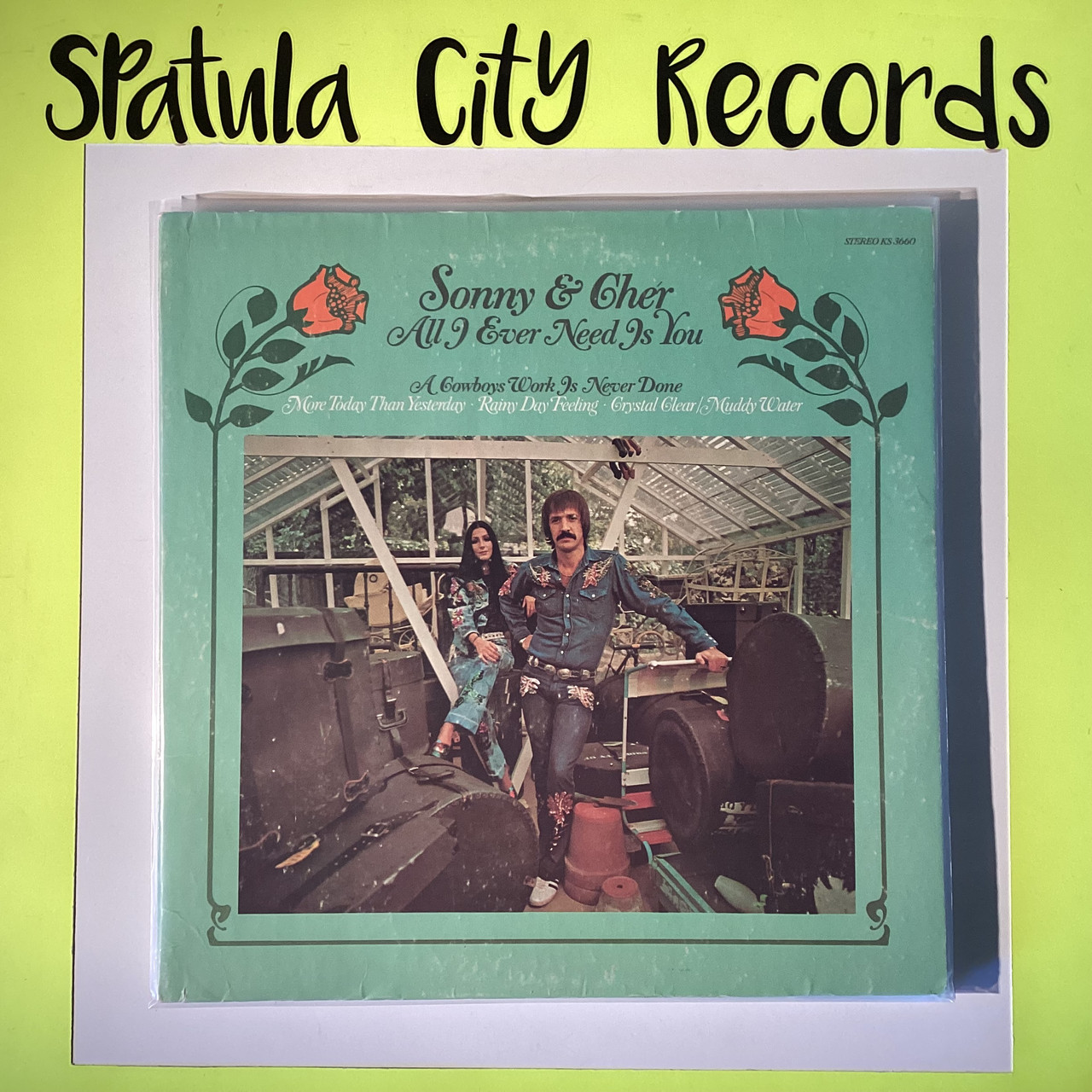 Sonny and Cher - All I Ever Need is You - vinyl record album LP