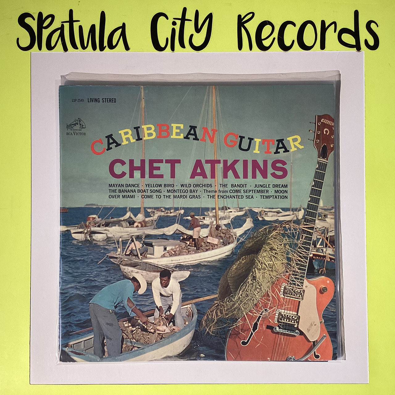 Chet Atkins - Caribbean Guitar - vinyl record LP