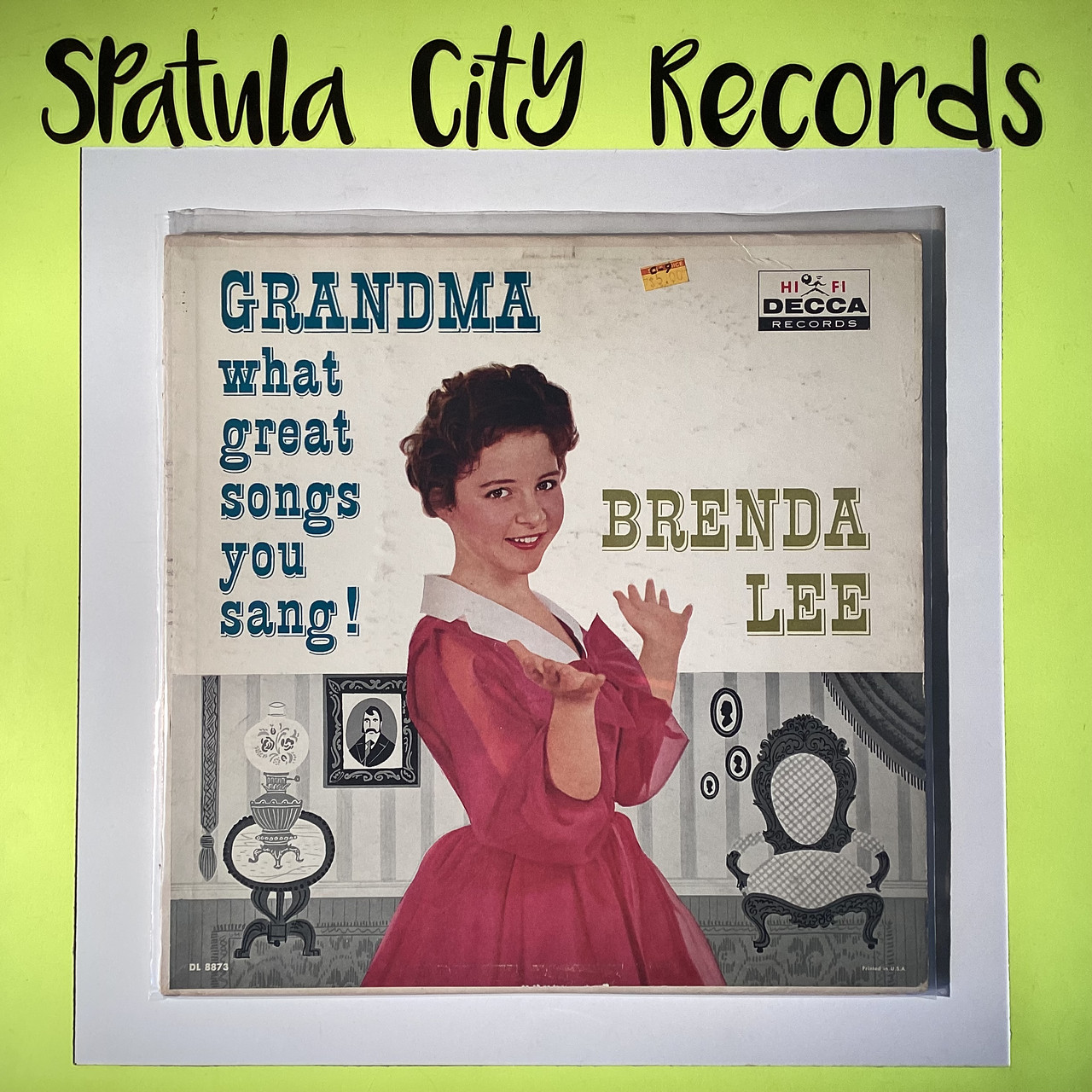 Brenda Lee - Grandma What Great Songs You Sang! - MONO - vinyl