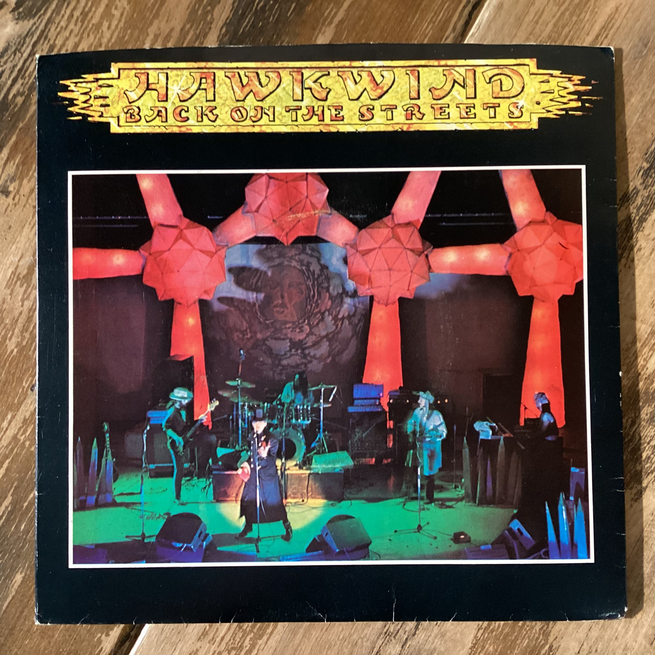7" single - Hawkwind - Back On The Streets - UK IMPORT - 45 rpm vinyl record