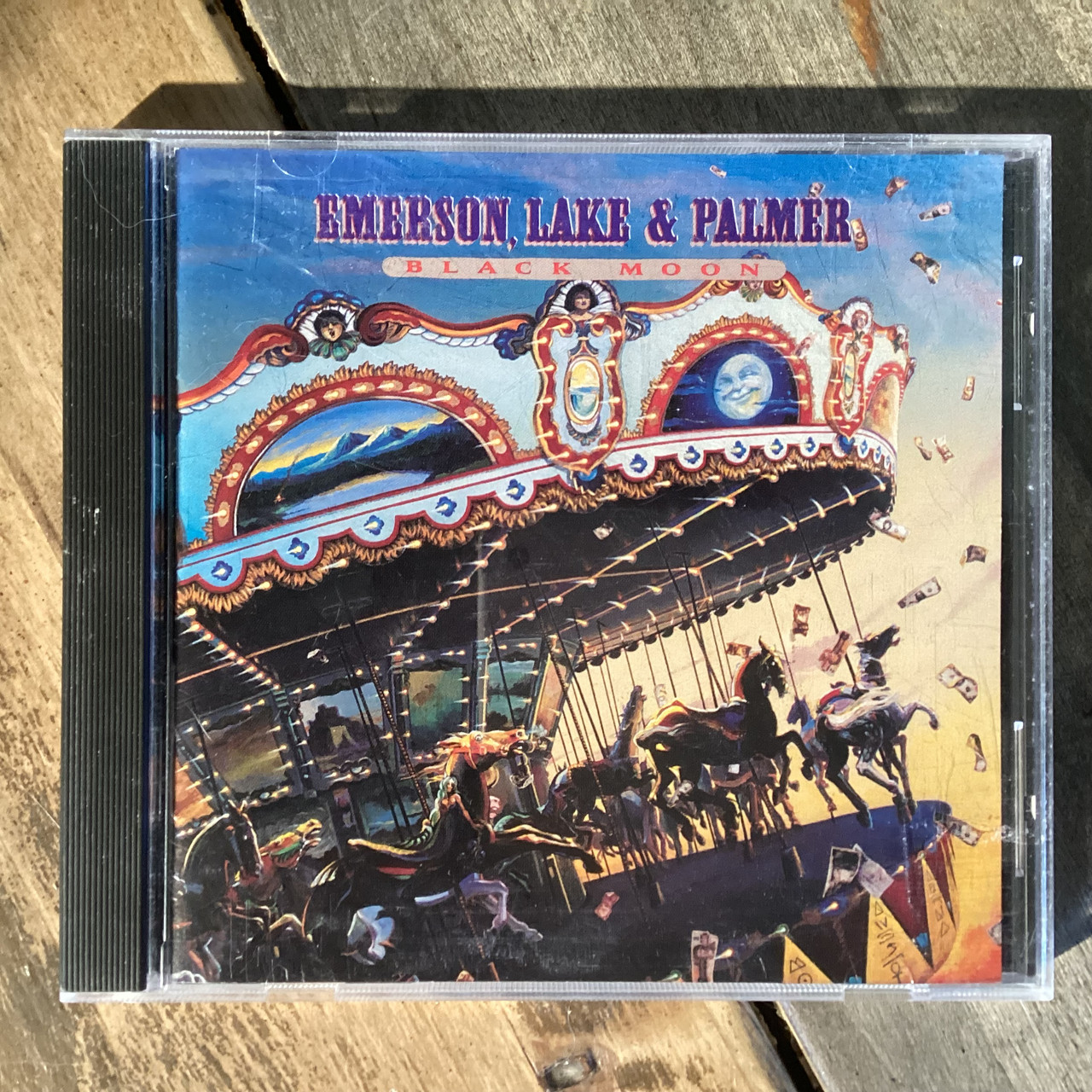 CD COMPACT DISC - Emerson Lake and Palmer - Black Moon  -   COMPACT DISC