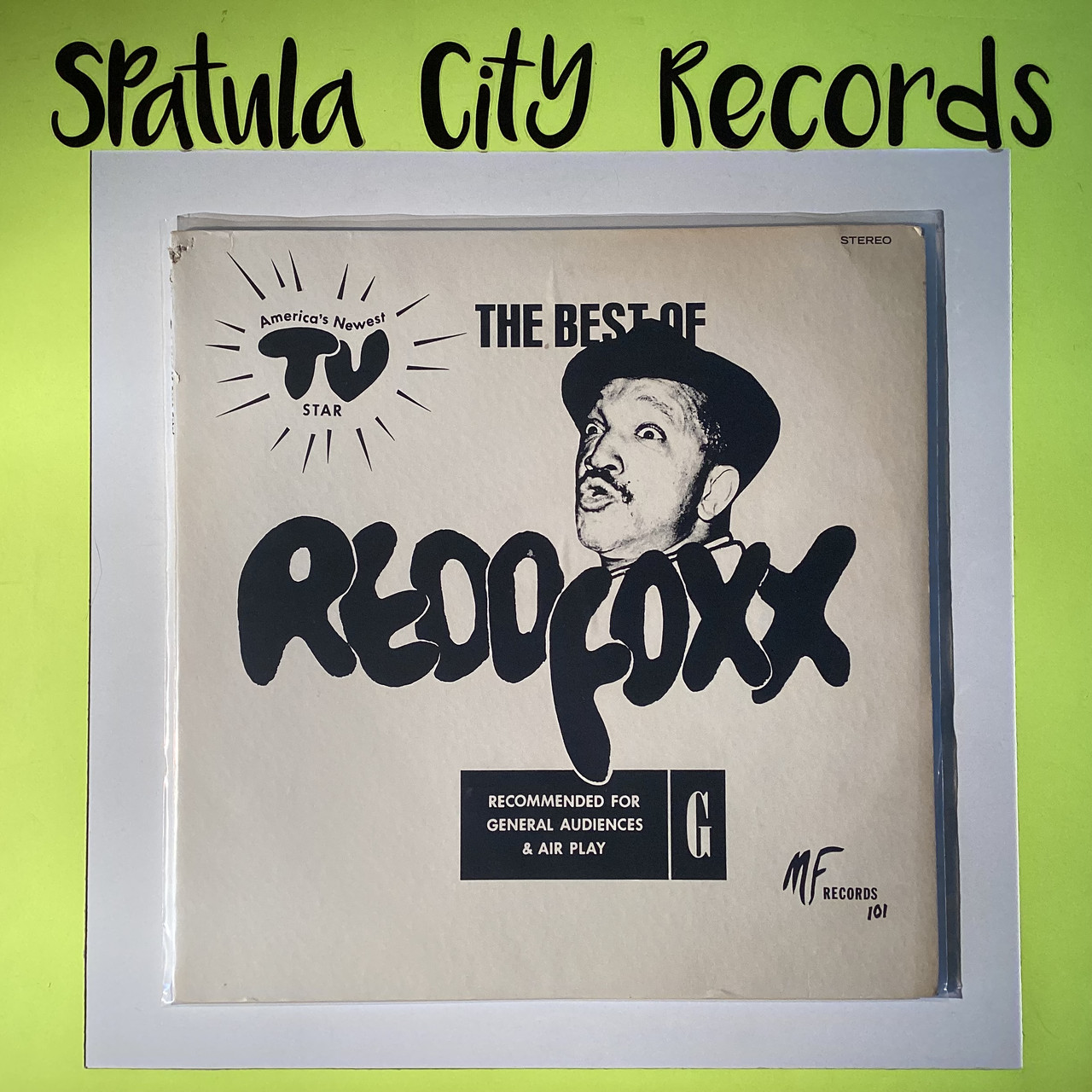 RECOMMENDED RECORDS 紙ジャケ Redd Foxx - The Best of Redd Foxx - vinyl record album LP