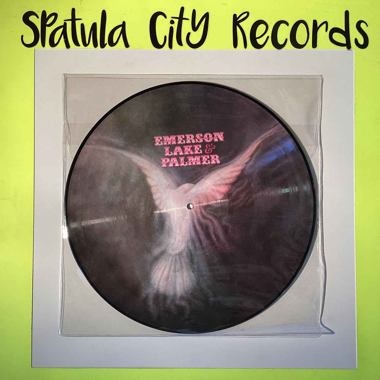 Emerson, Lake, and Palmer - PICTURE DISC - self-titled - vinyl record album LP