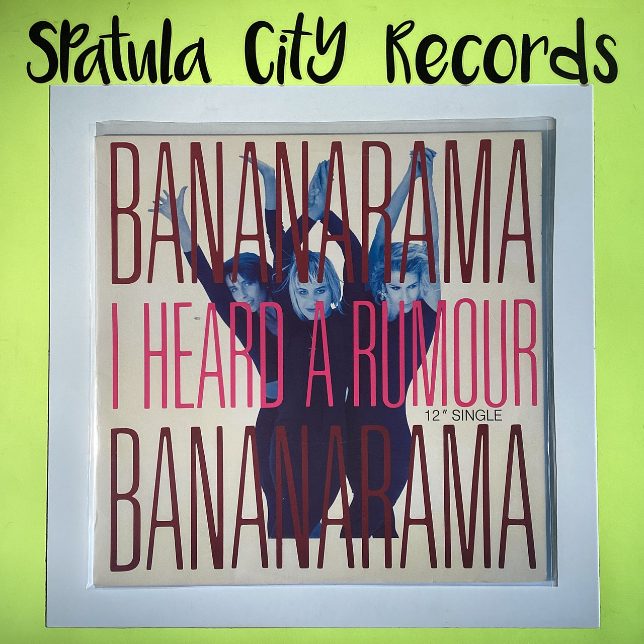 Bananarama - I Heard A Rumour - 12" single - vinyl record LP