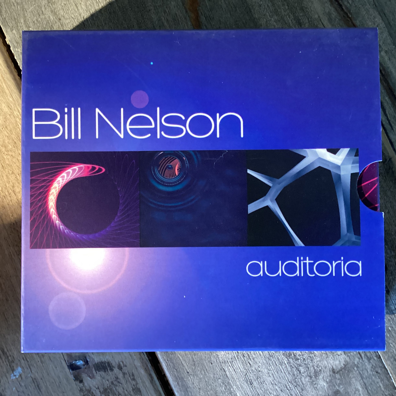 CD COMPACT DISC - Bill Nelson - Auditoria -  TRIPLE COMPACT DISC