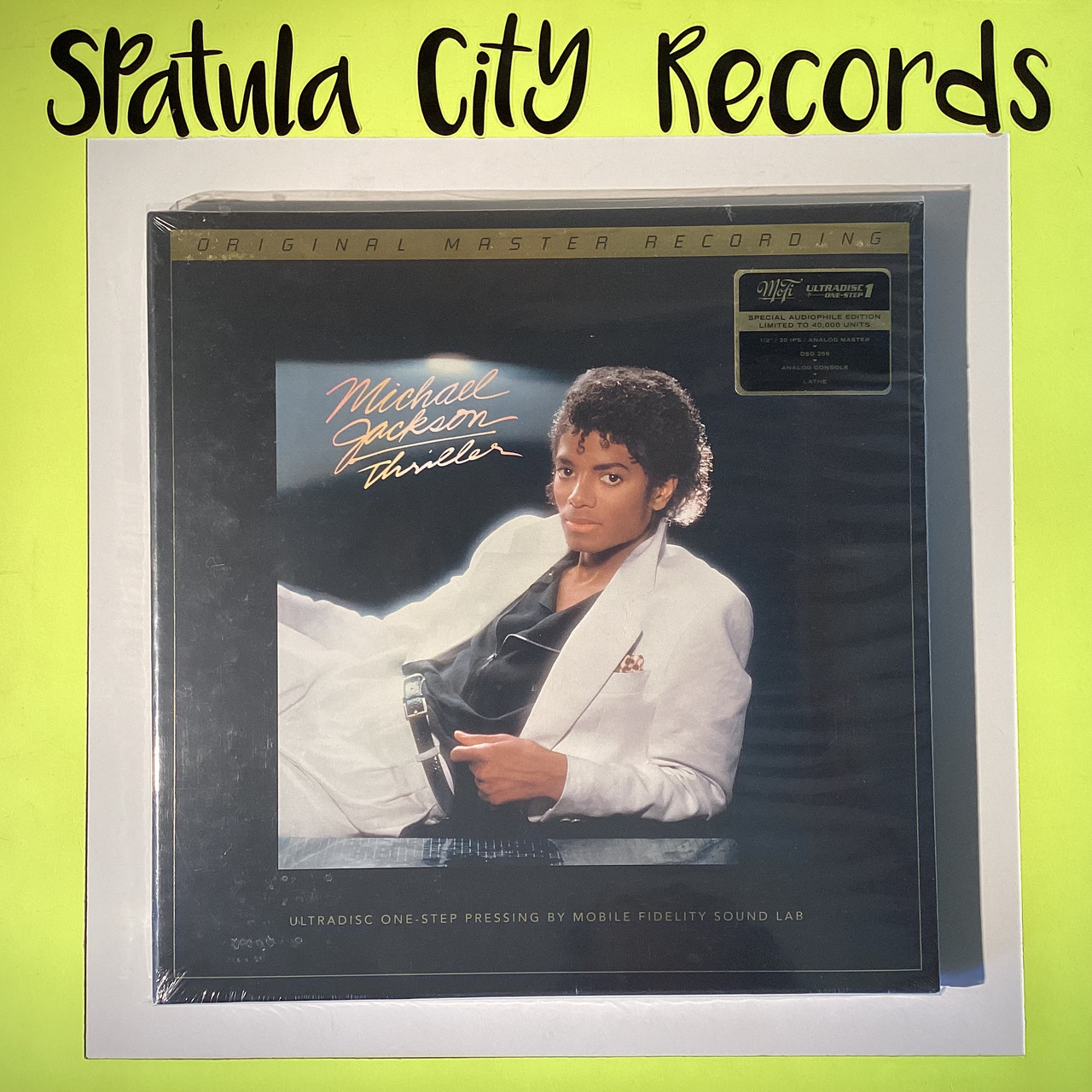 Michael Jackson - Thriller - MOBILE FIDELITY ULTRADISC - SEALED - vinyl record LP Michael Jackson - Thriller - MOBILE FIDELITY ULTRADISC - SEALED - vinyl record LP