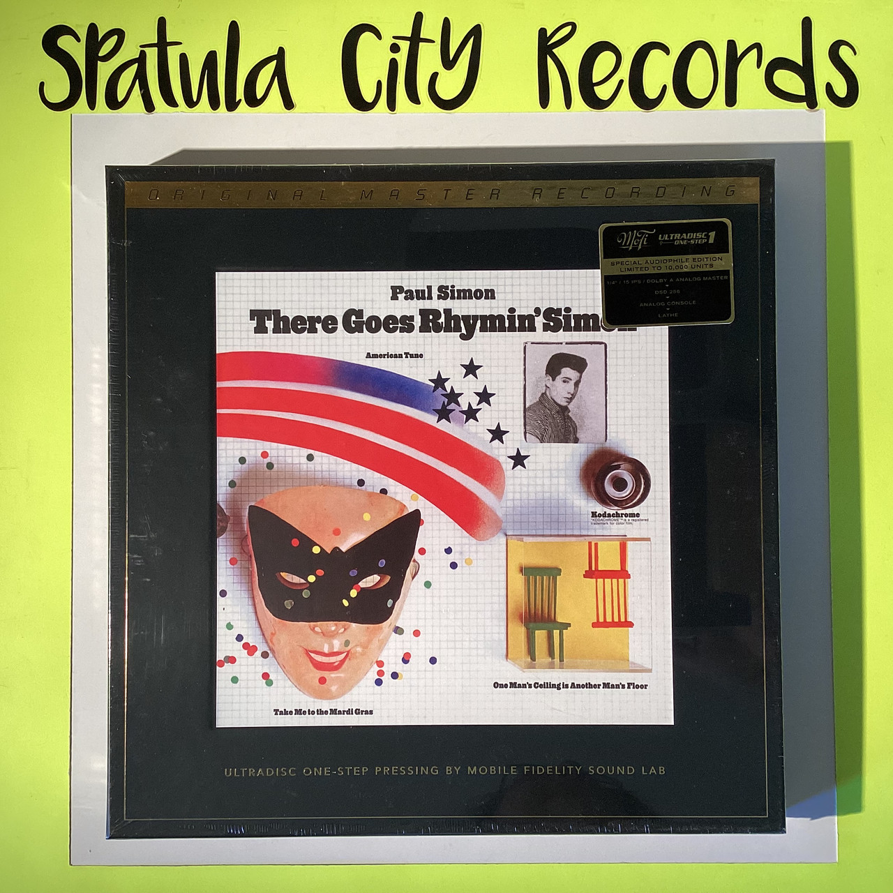 Paul Simon - There Goes Rhymin' Simon - MOBILE FIDELITY ULTRADISC - SEALED - double vinyl record LP