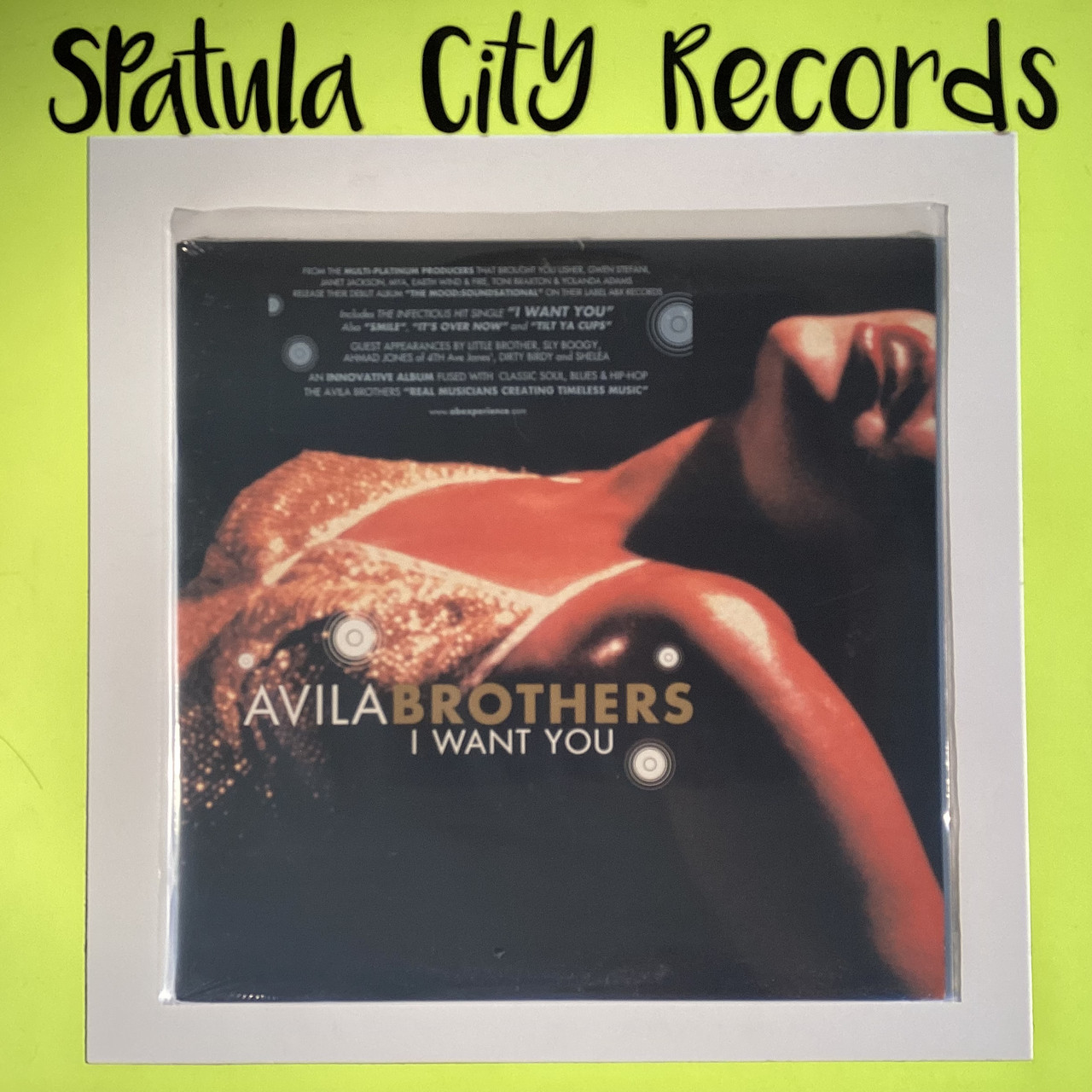 Avila Brothers - I Want You - SEALED - vinyl record LP