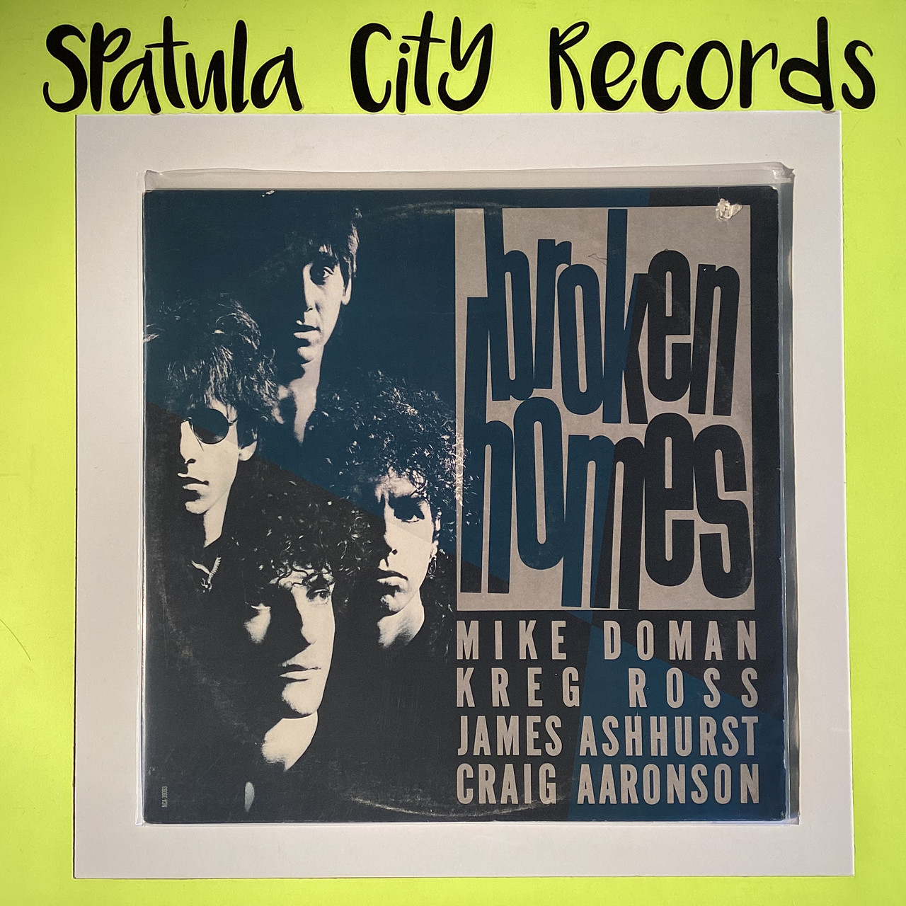 Broken Homes - self-titled - vinyl record LP