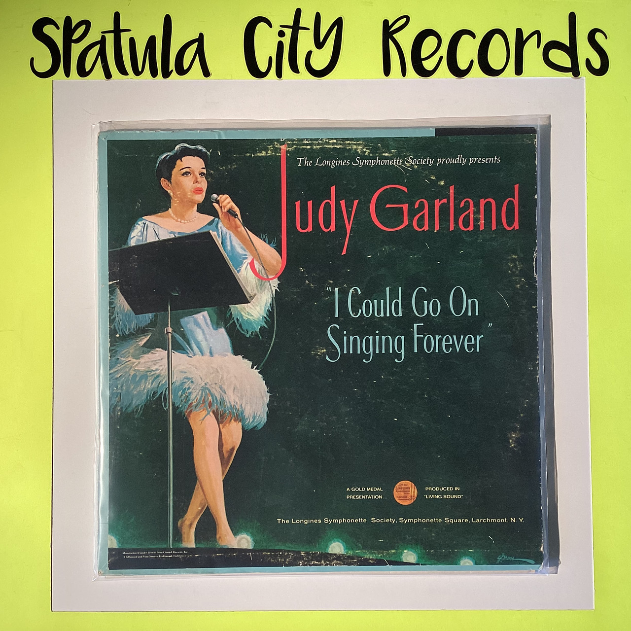 Judy Garland - I Could Go On Singing Forever - vinyl record LP