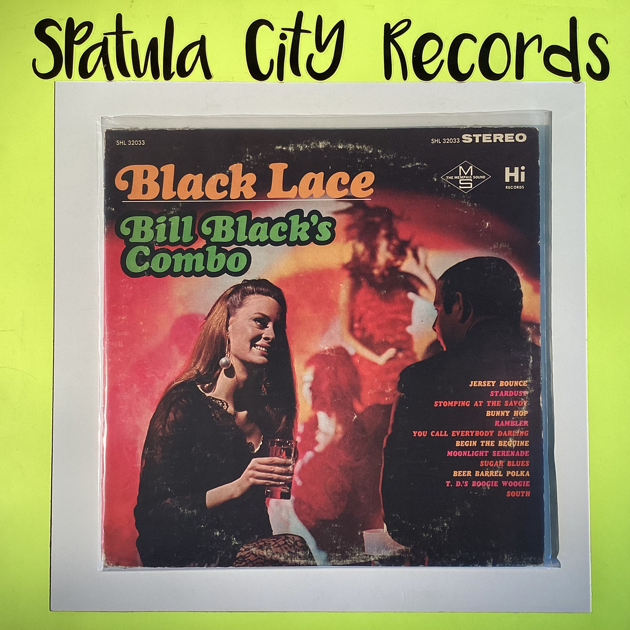 Bill Black's Combo - Black Lace - vinyl record LP