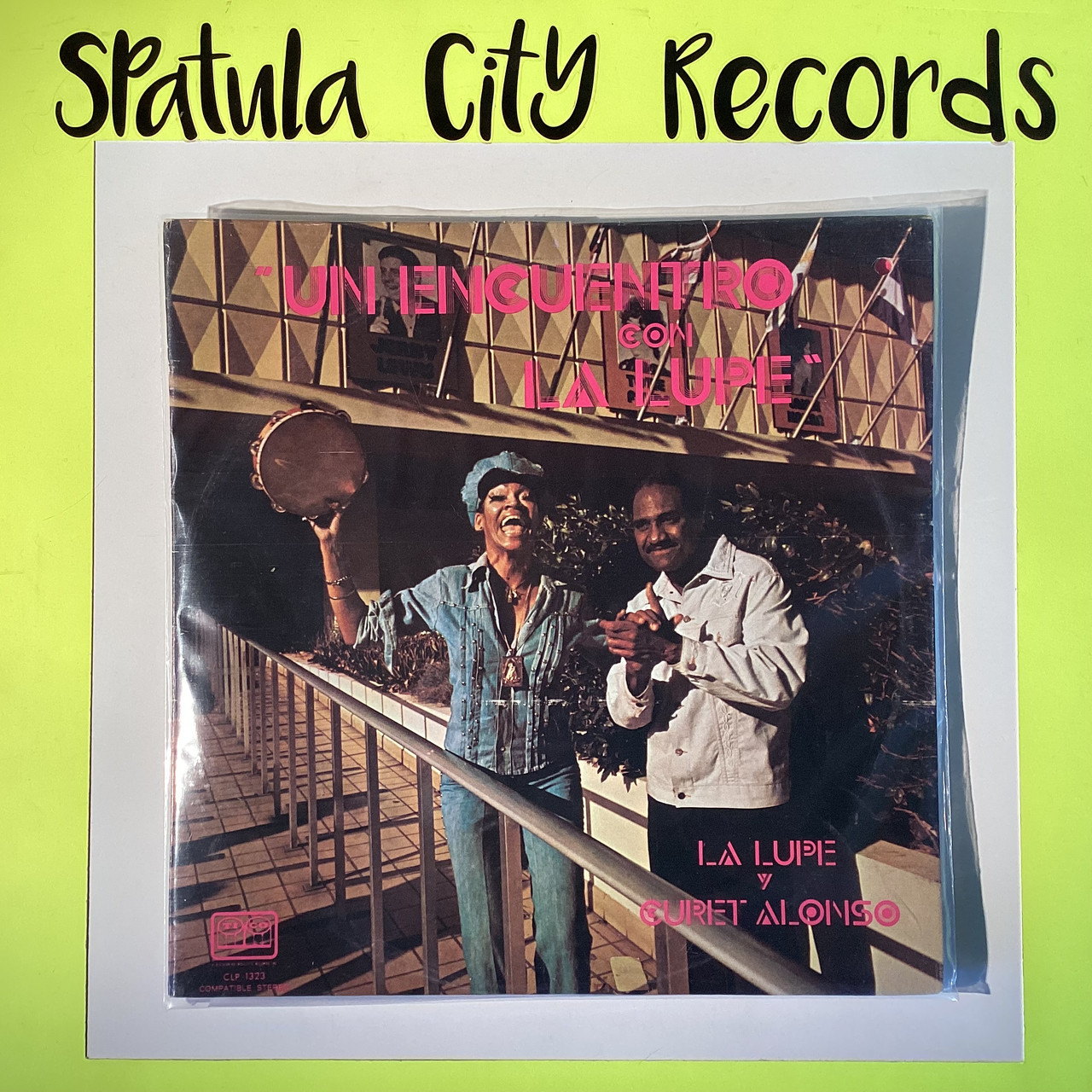La Lupe Y Curet Alonso - Un Encuentro Con La Lupe - WLP PROMO - vinyl record LP
