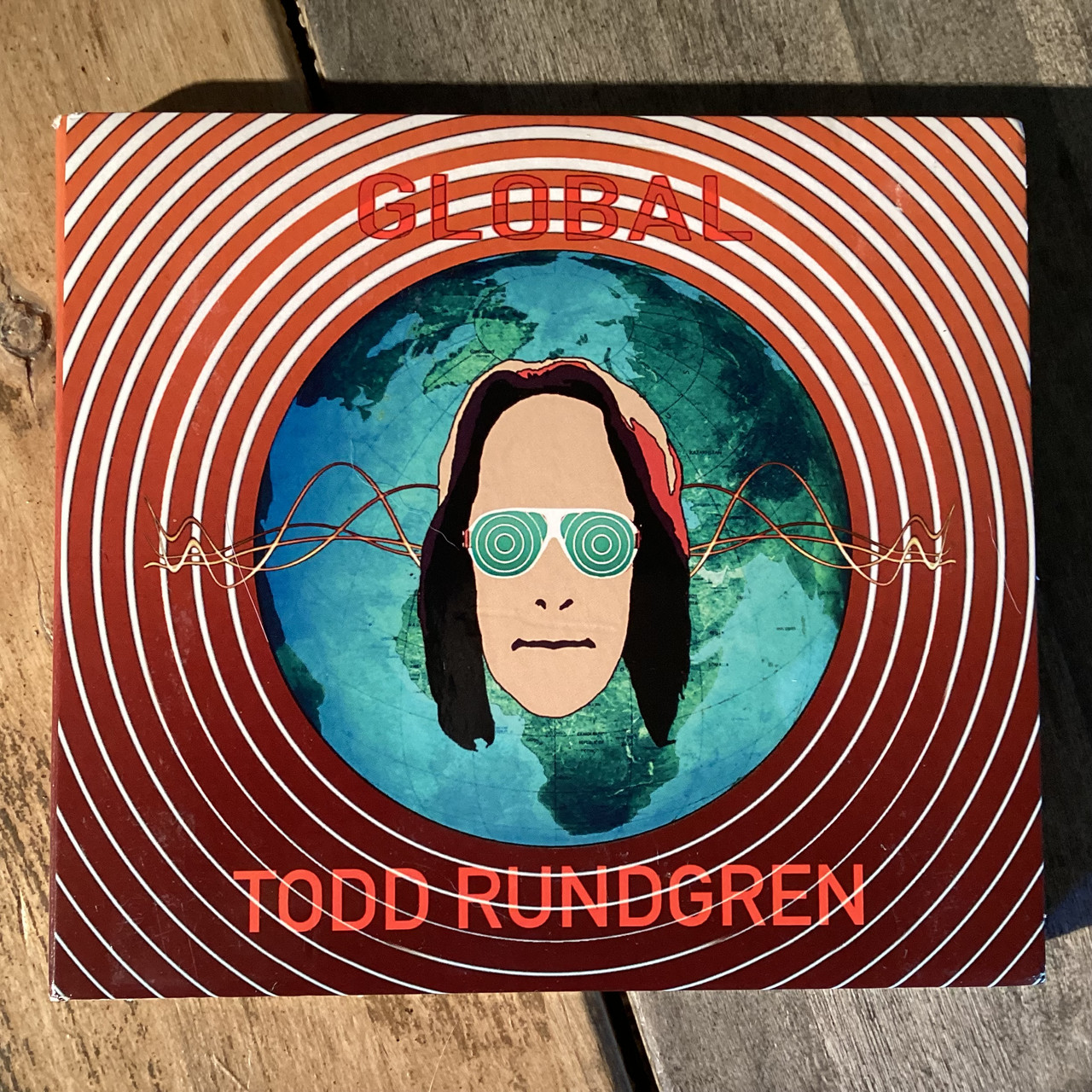 CD COMPACT DISC - Todd Rundgren - Global  - DOUBLE  COMPACT DISC