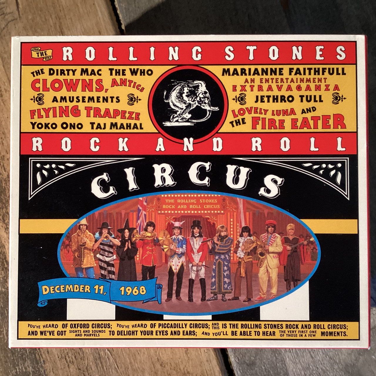 CD COMPACT DISC - The Rolling Stones - Rock and Roll Circus  - COMPACT DISC