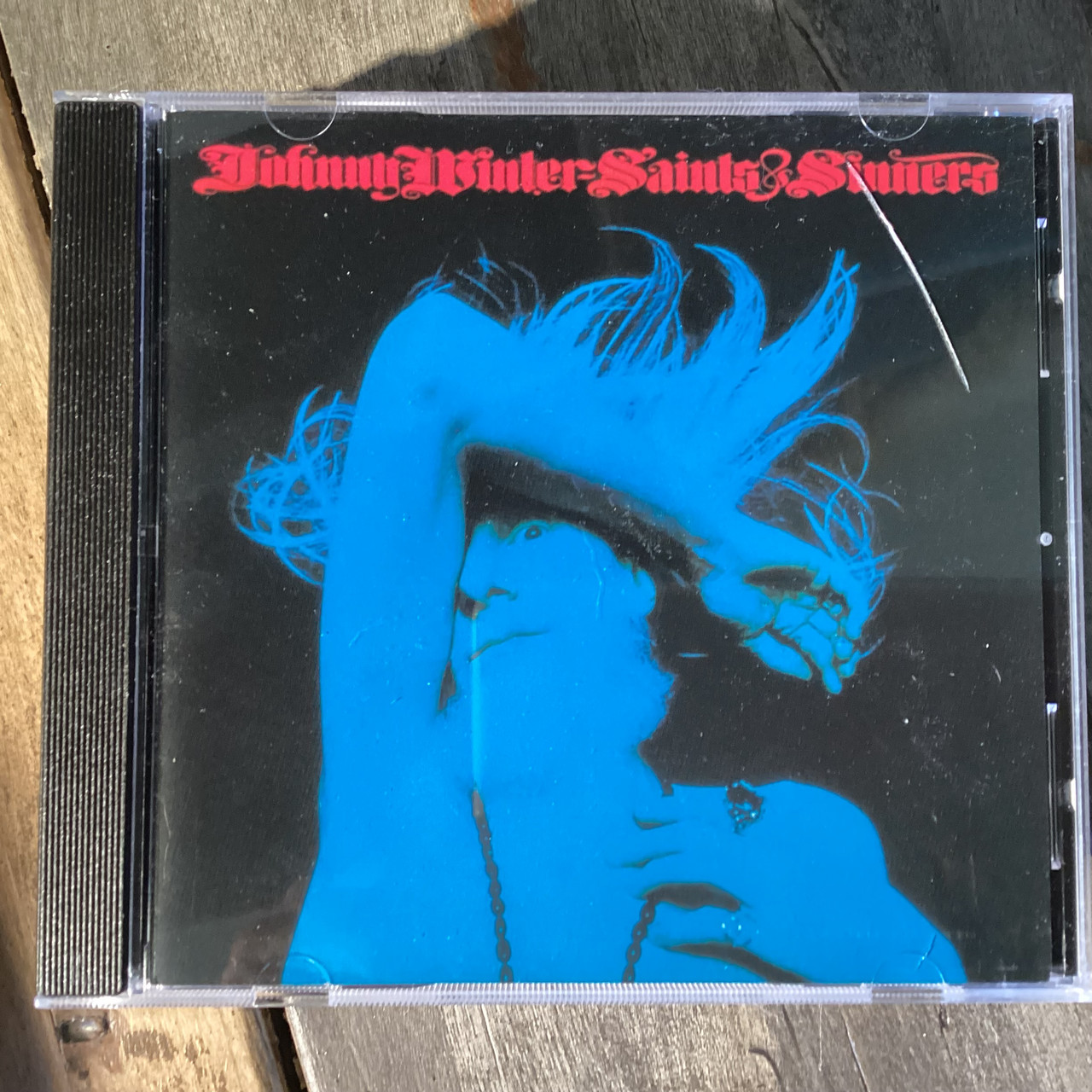 CD COMPACT DISC- Johnny Winter - Saints and Sinners -  Compact Disc