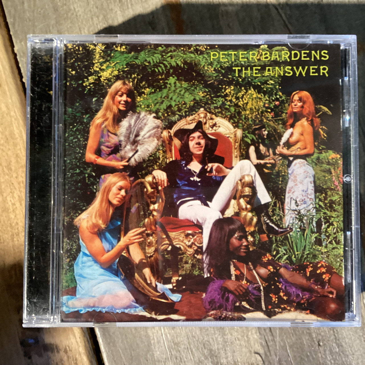 CD COMPACT DISC- Peter Bardens - The Answer  -  Compact Disc