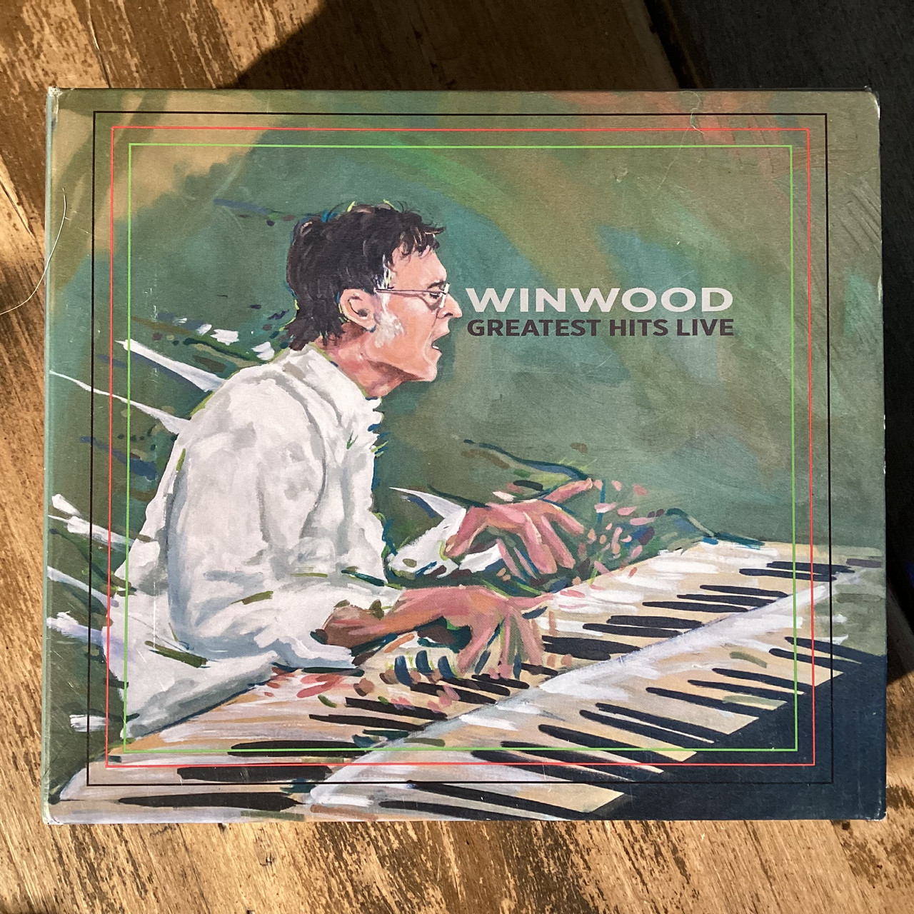 CD COMPACT DISC- Steve Winwood - Greatest Hits Live - Double Compact Disc